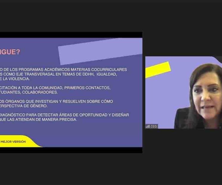 Comparten esfuerzos para equidad de género en universidades Comparten esfuerzos para equidad de género en universidades