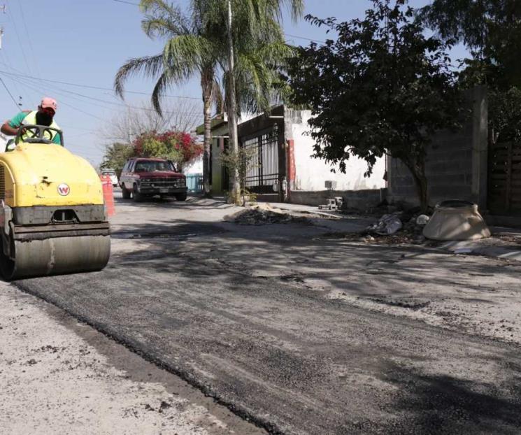 Realizan trabajos de bacheo en Juárez Realizan trabajos de bacheo en Juárez