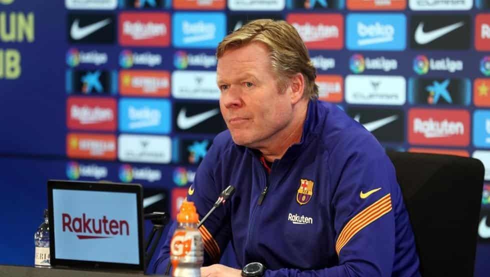 En Barça hay disparidad entre titulares y suplentes: Koeman En Barça hay disparidad entre titulares y suplentes: Koeman