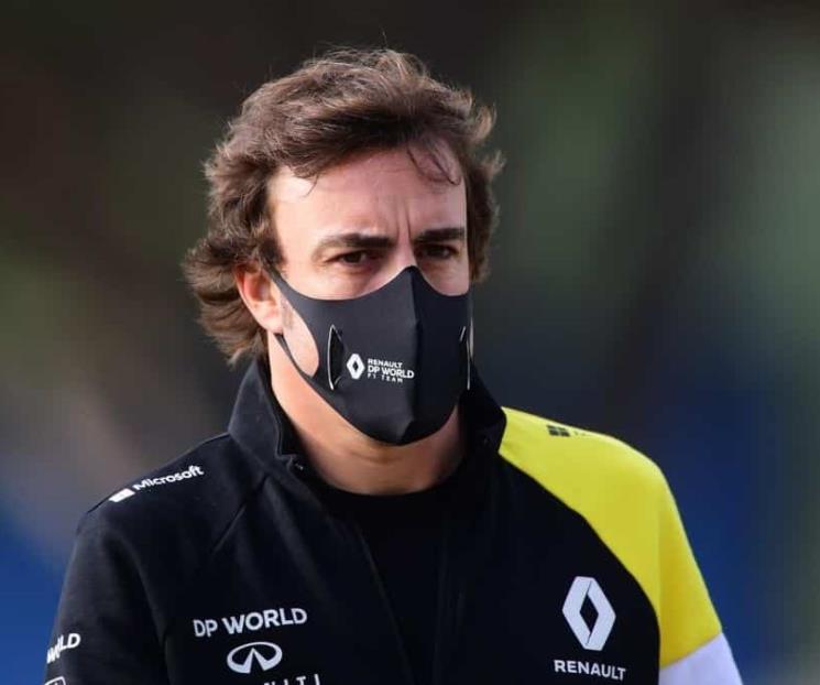 Fernando Alonso tiene fractura de mandíbula tras choque Fernando Alonso tiene fractura de mandíbula tras choque