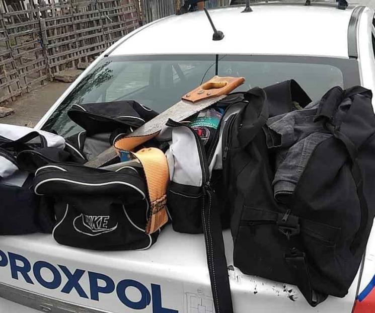Arrestan a cuatro por robo en domicilio Arrestan a cuatro por robo en domicilio