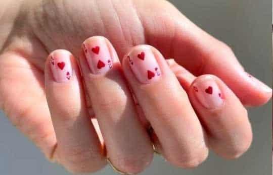 Nail Art ideal para el 14 de Febrero Nail Art ideal para el 14 de Febrero