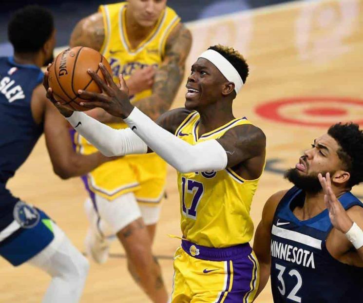 Lakers aplasta a Wolves Lakers aplasta a Wolves
