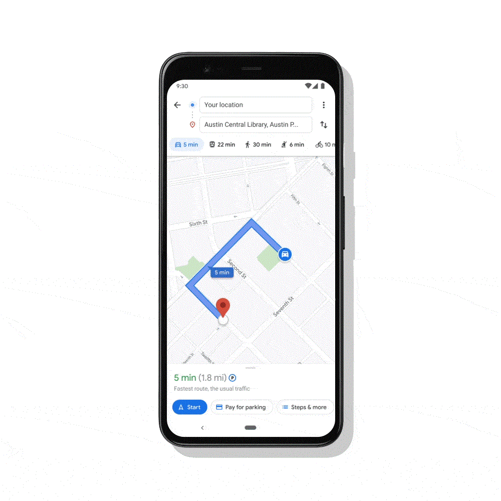 Podrás pagar transporte público y parquímetros desde Maps Podrás pagar transporte público y parquímetros desde Maps