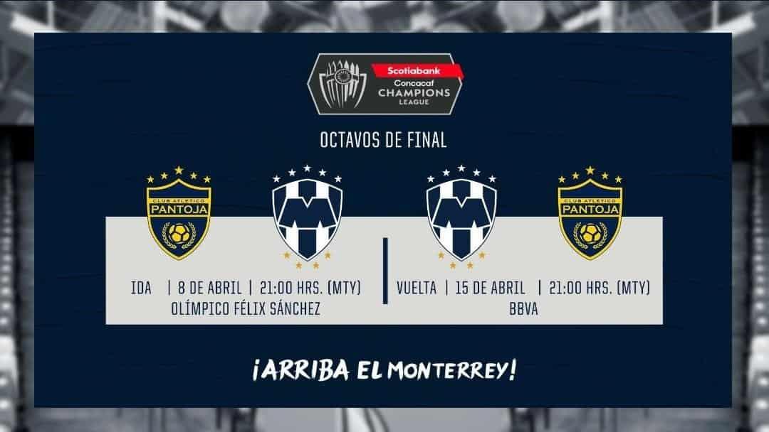 Oficializa Rayados horarios para debutar en Concachampios Oficializa Rayados horarios para debutar en Concachampios