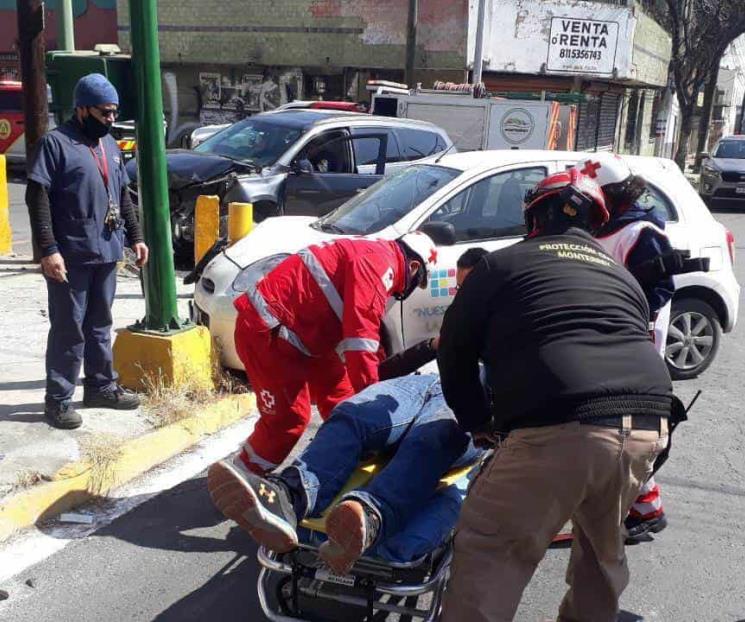 Deja choque 5 lesionados Deja choque 5 lesionados