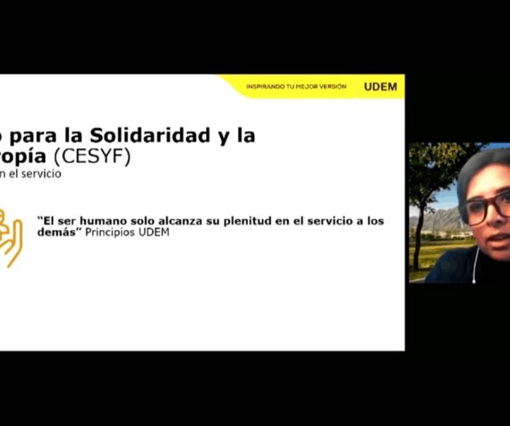 Presenta UDEM acciones para la resiliencia social Presenta UDEM acciones para la resiliencia social