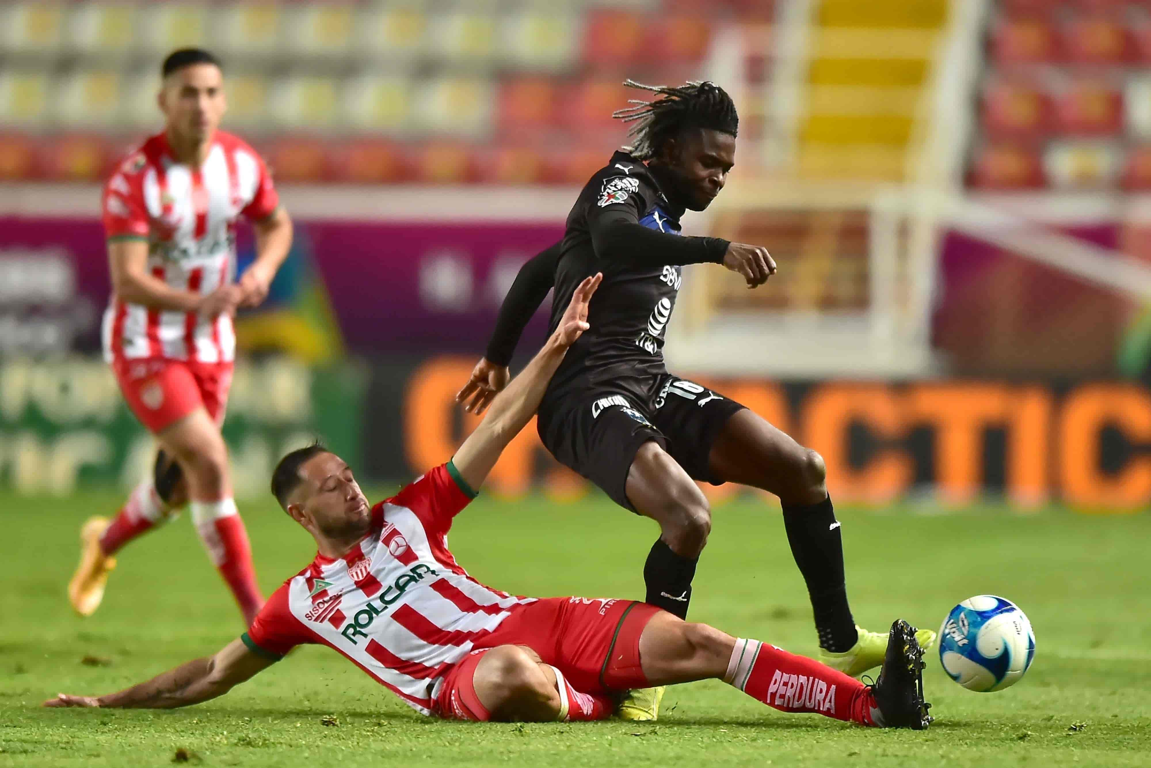 Empatan Necaxa 1-1 Monterrey en la jornada 7