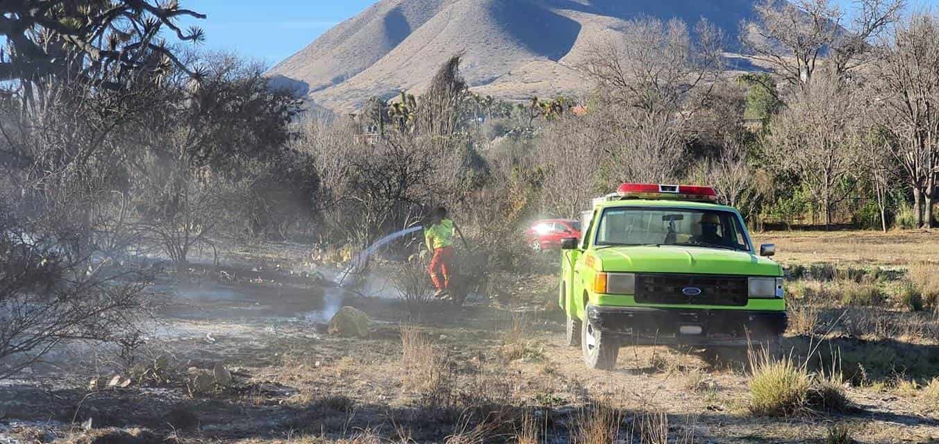 Unas siete hectáreas fueron consumidas por el fuego