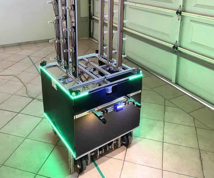 Crean “carrito sanitizador” para combatir Covid-19