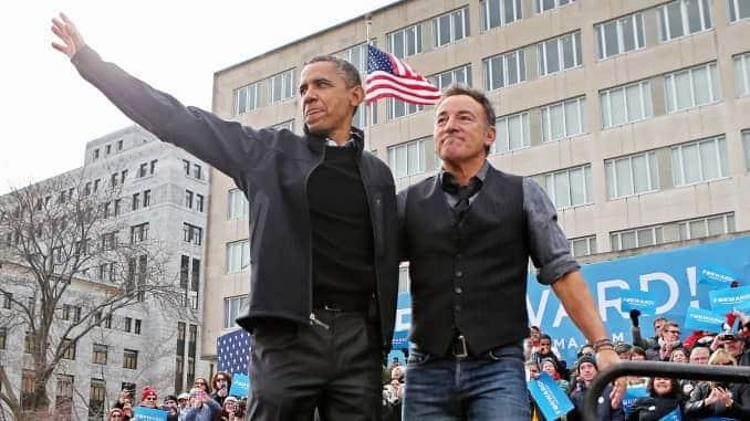 Obama y Bruce Springstee compartirán anécdotas Obama y Bruce Springstee compartirán anécdotas
