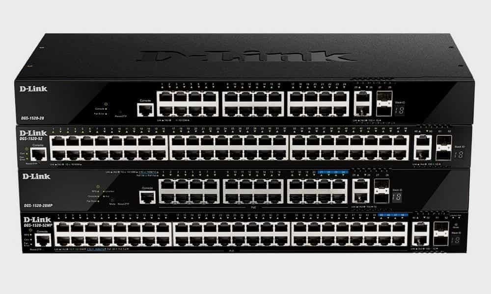 D-Link presenta nuevos conmutadores DGS-1520 Multigigabit