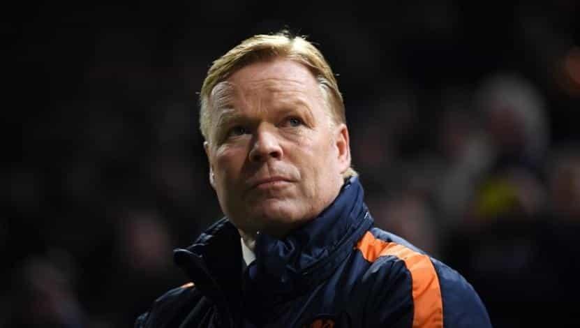 Koeman desestima que no haya carácter en su Barça Koeman desestima que no haya carácter en su Barça