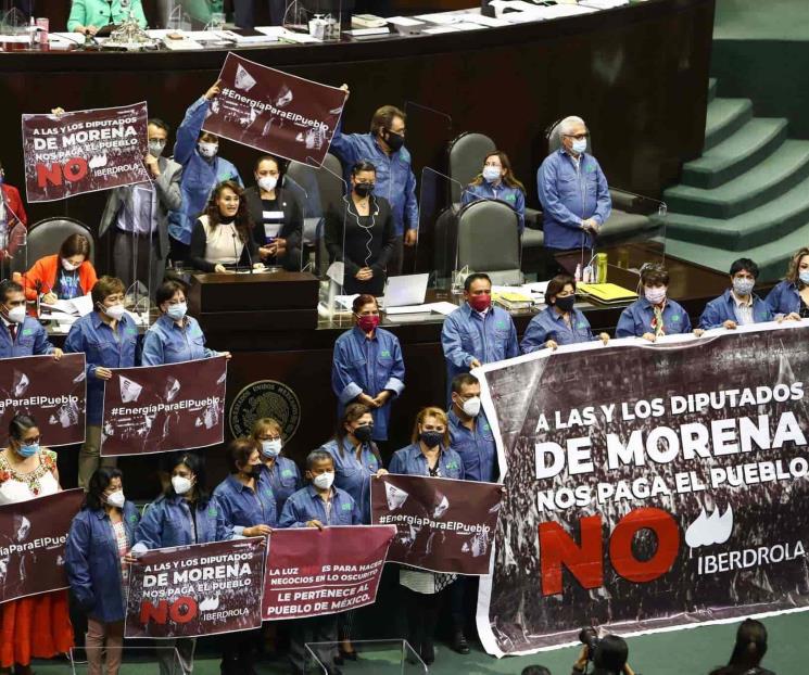 Avalan diputados reforma eléctrica de AMLO en lo general Avalan diputados reforma eléctrica de AMLO en lo general