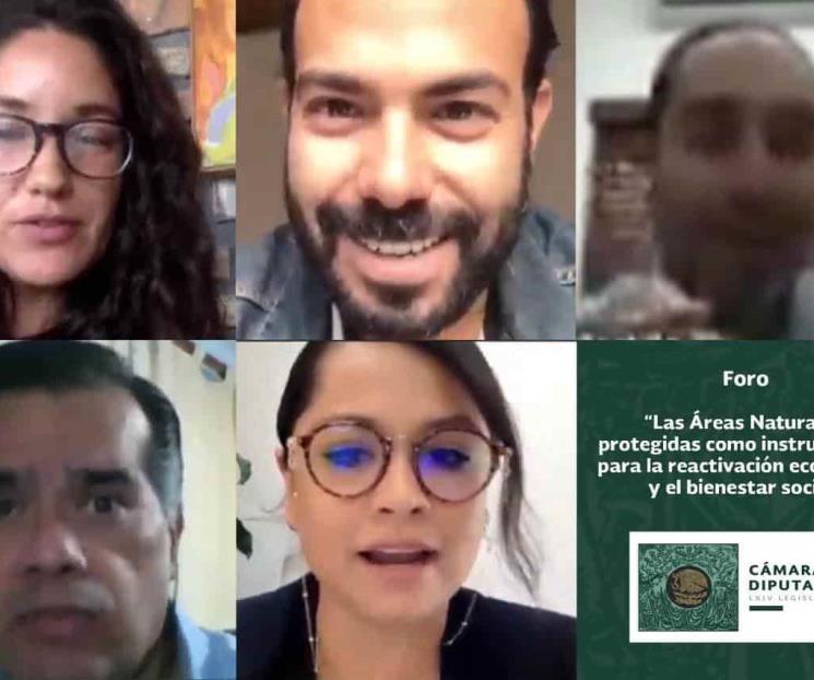 Plantean iniciativa en favor de áreas naturales protegidas Plantean iniciativa en favor de áreas naturales protegidas