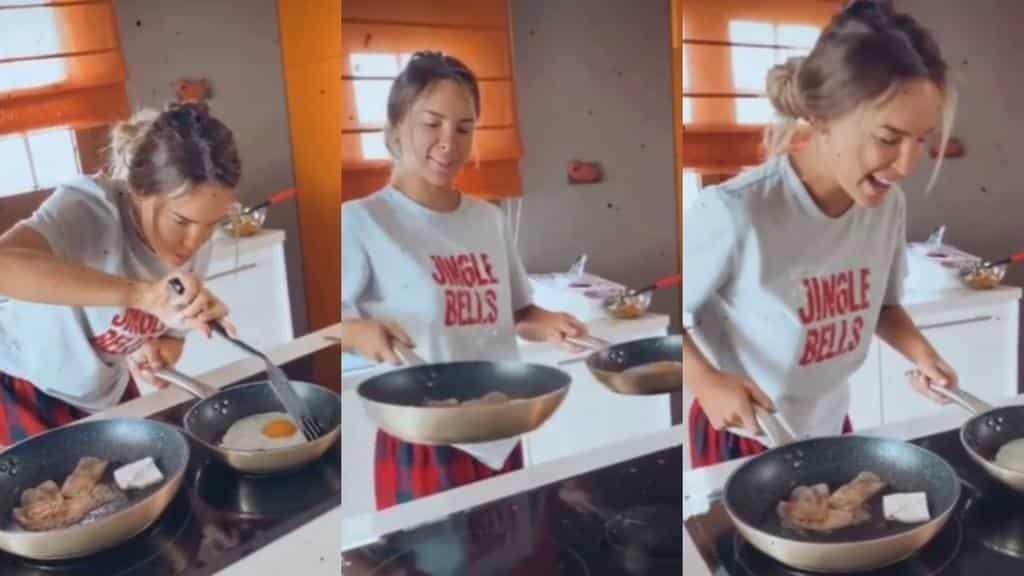 Belinda le cocina huevos a Christian Nodal Belinda le cocina huevos a Christian Nodal
