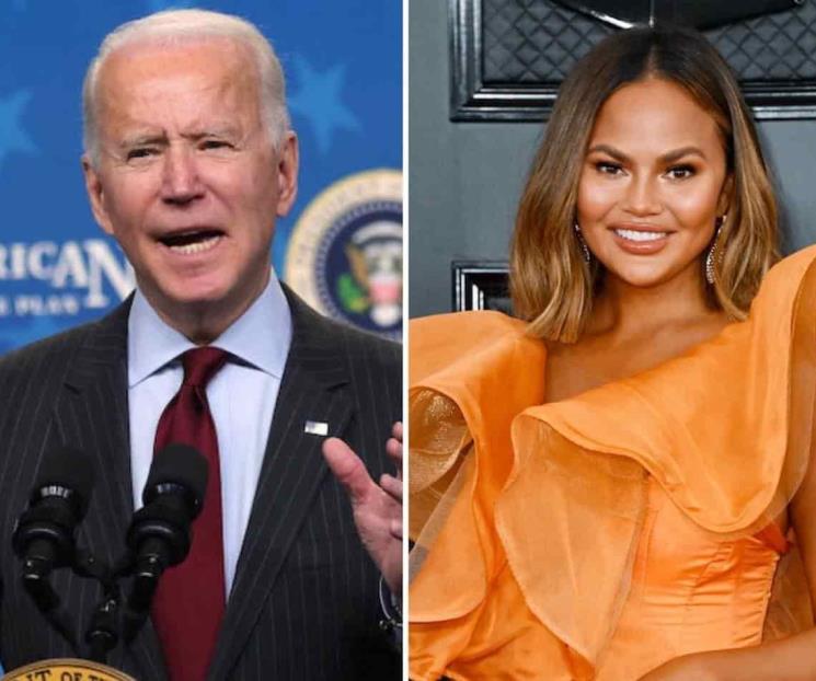 Chrissy suplica a Biden que deje de seguirla en Twitter Chrissy suplica a Biden que deje de seguirla en Twitter