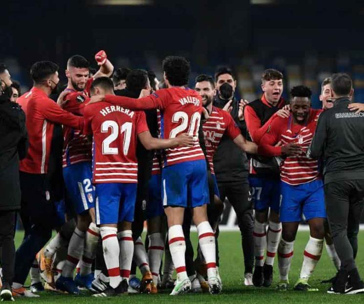 Granada hace la campanada y elimina al Napoli Granada hace la campanada y elimina al Napoli