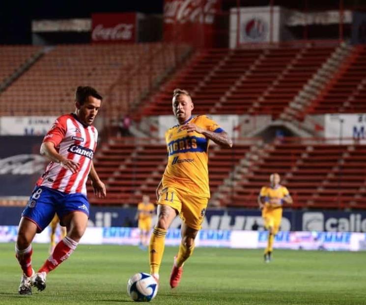 San Luis le saca victoria a Tigres de último momento San Luis le saca victoria a Tigres de último momento