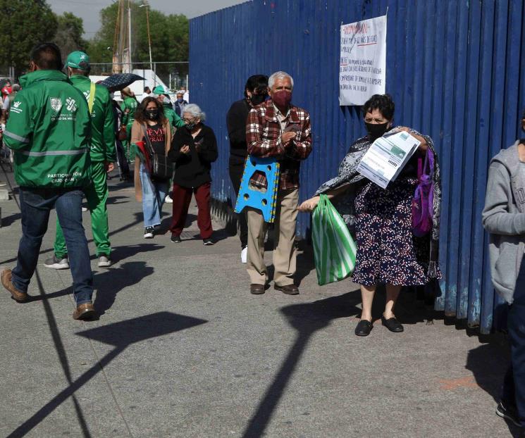 Registran tres alcaldías 93% de adultos mayores vacunados Registran tres alcaldías 93% de adultos mayores vacunados