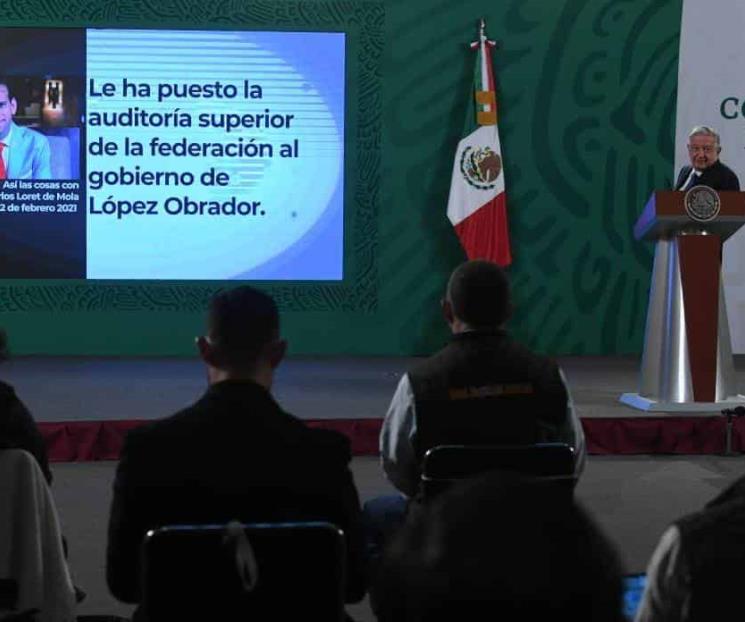 AMLO cuestiona a medios por retomar informe de la ASF AMLO cuestiona a medios por retomar informe de la ASF