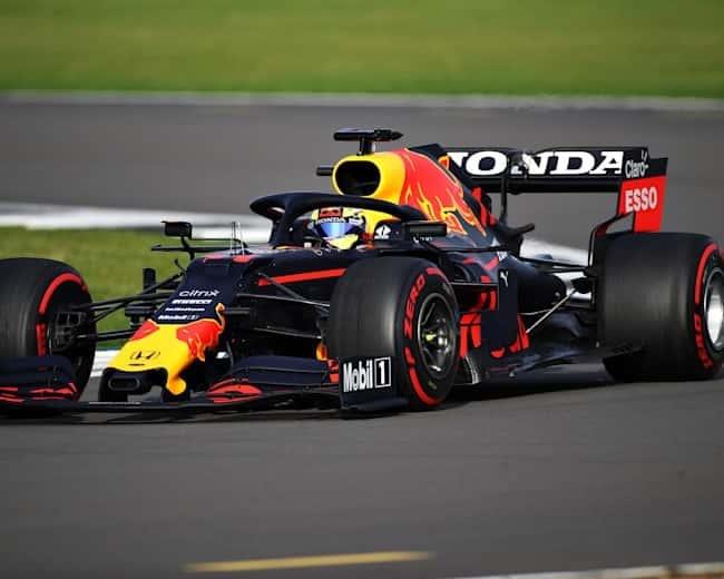 Da Checo su primera vuelta con su Red Bull Da Checo su primera vuelta con su Red Bull