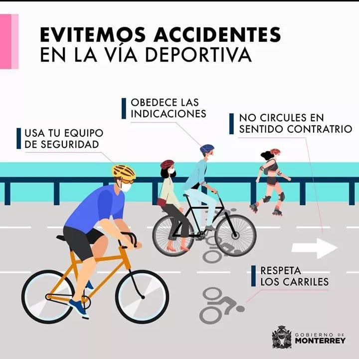 Vuelve Vía Deportiva Monterrey este domingo Vuelve Vía Deportiva Monterrey este domingo