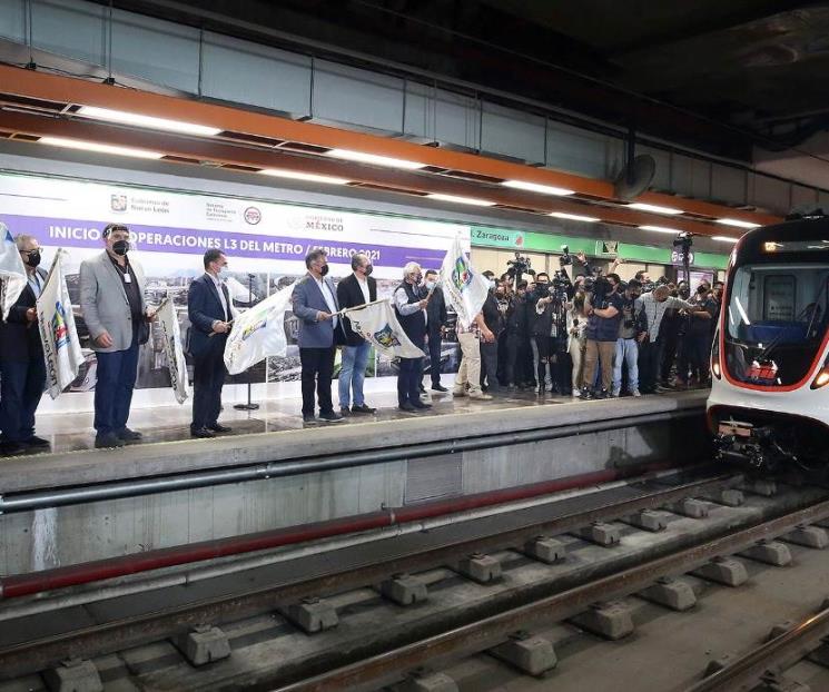 Inicia operaciones Línea 3 del Metro Inicia operaciones Línea 3 del Metro