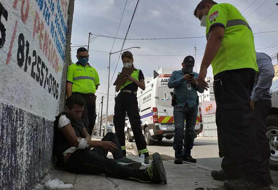 Lesionan a hombre en la Alameda