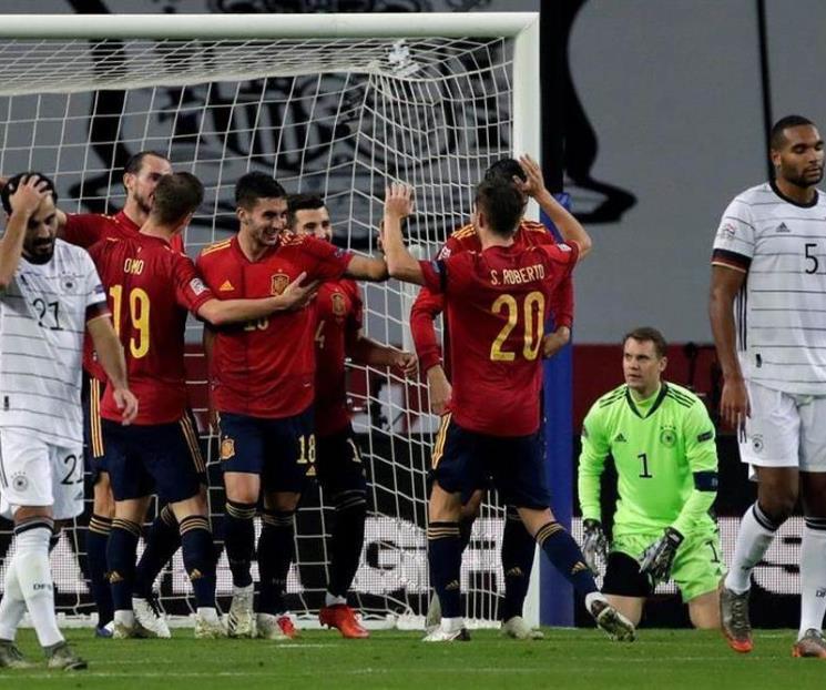 Goleada de España a Alemania fue por el Covid-19