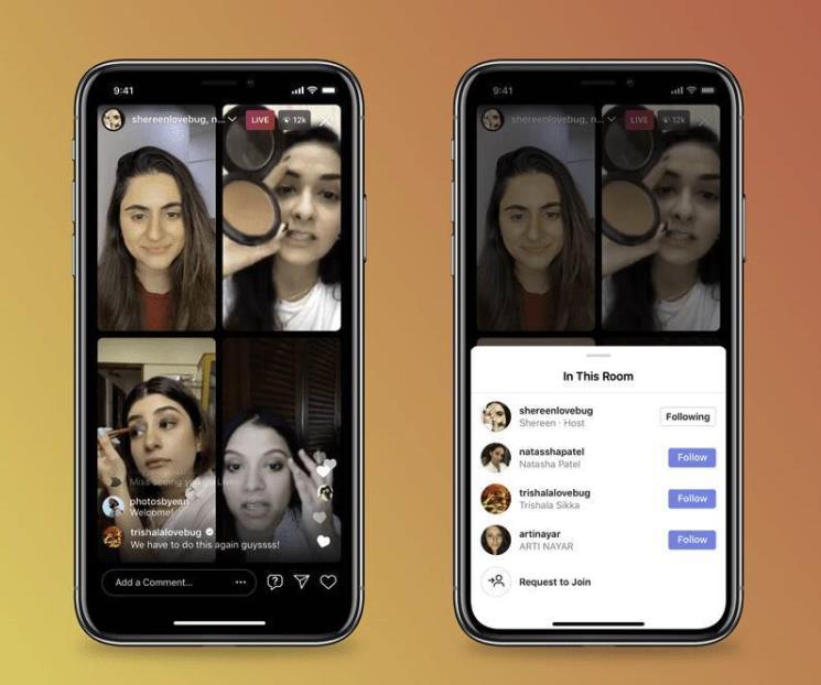 Instagram lanza Live Rooms