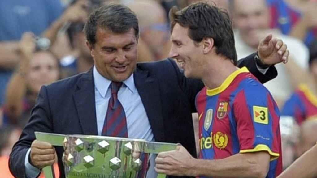 Messi se quedaría en Barça si Laporta gana las elecciones
