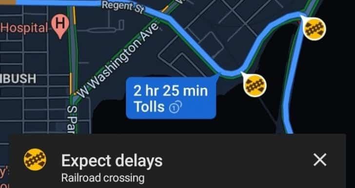 Google Maps comienza a mostrar los pasos a nivel