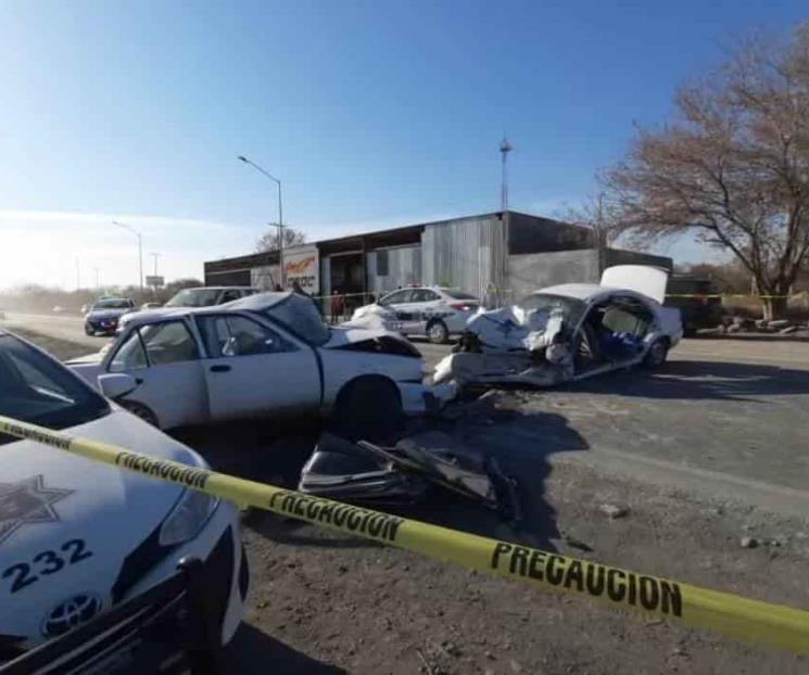 Deja choque múltiple un muerto