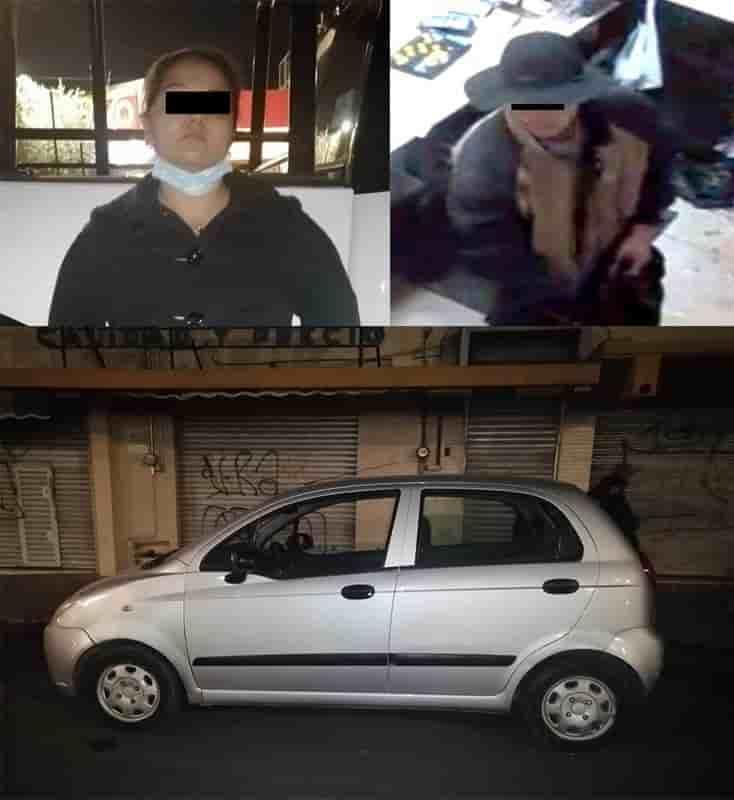 Detienen a pareja con droga a bordo de vehículo