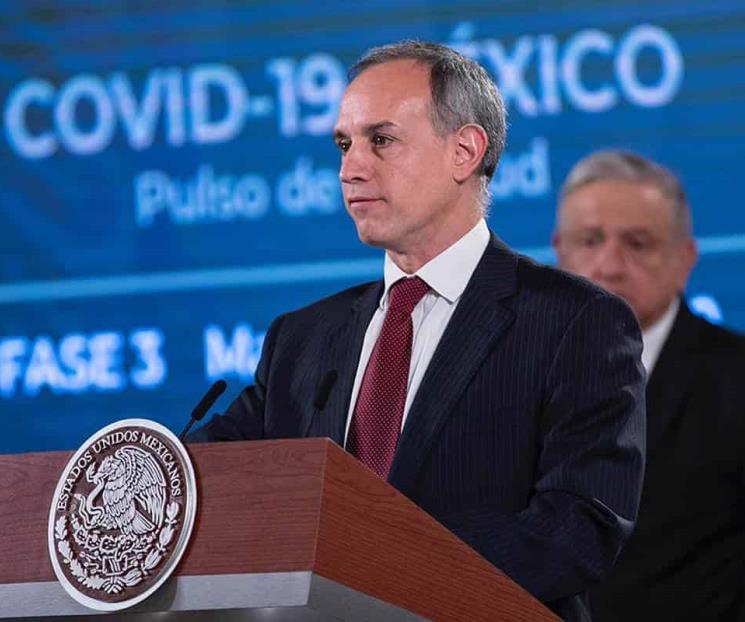 Estiman López-Gatell vuelva al trabajo la siguiente semana