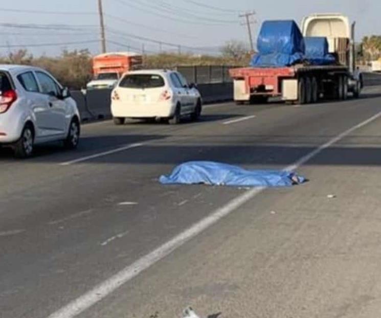 Muere hombre arrollado en Av. Miguel Alemán