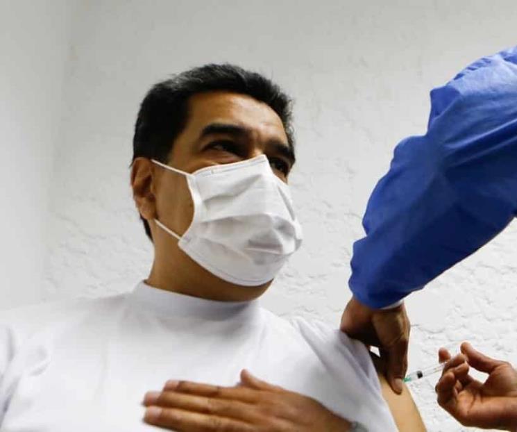 Maduro recibe primera dosis de vacuna rusa Sputnik V