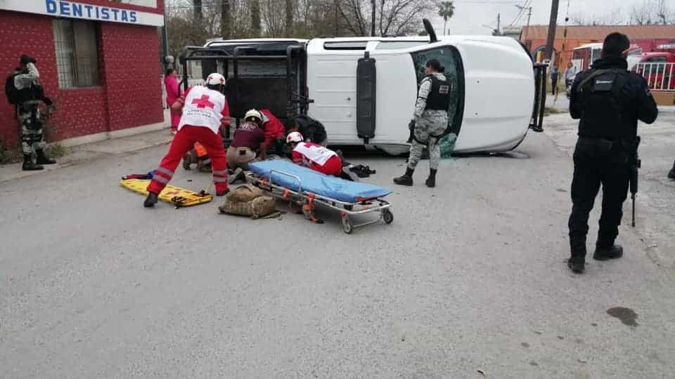 Terminó con lesiones de consideración, después de volcarse