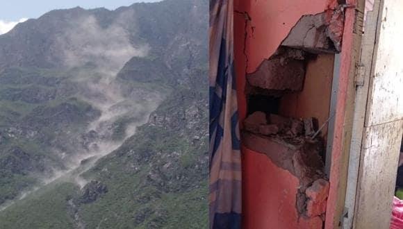 Tiembla en Perú, daña 60 viviendas