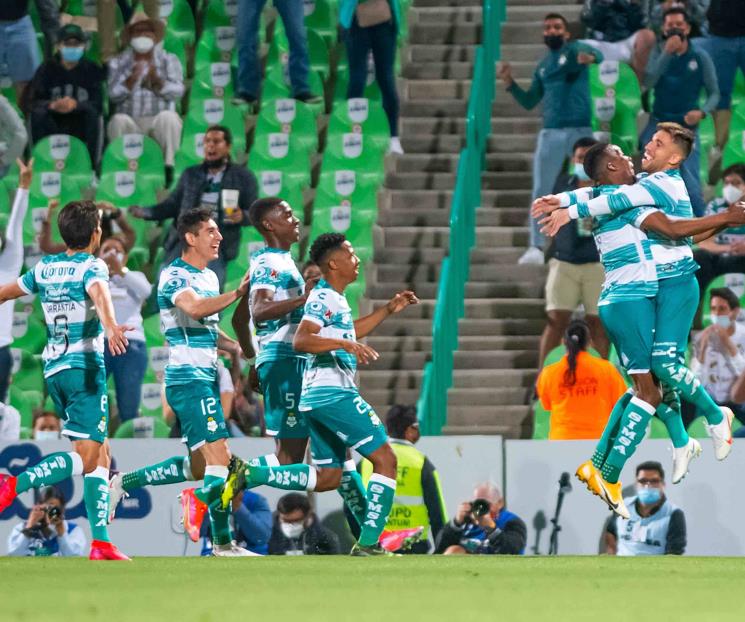 Vence Santos a Necaxa con público presente