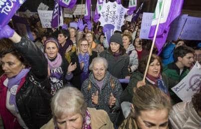 Evita Covid marchas en Europa por el 8M