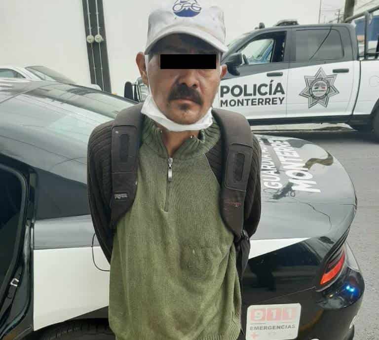 Con dos envoltorios de cocaína tipo cristal, un hombre fue detenido