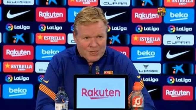 Destaca Koeman la confianza que da Laporta al Barça