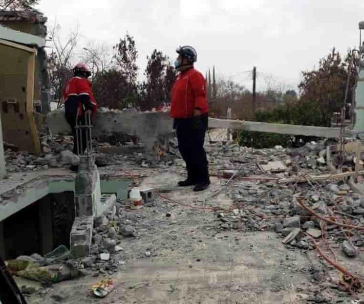 Resulta herido al demoler casa