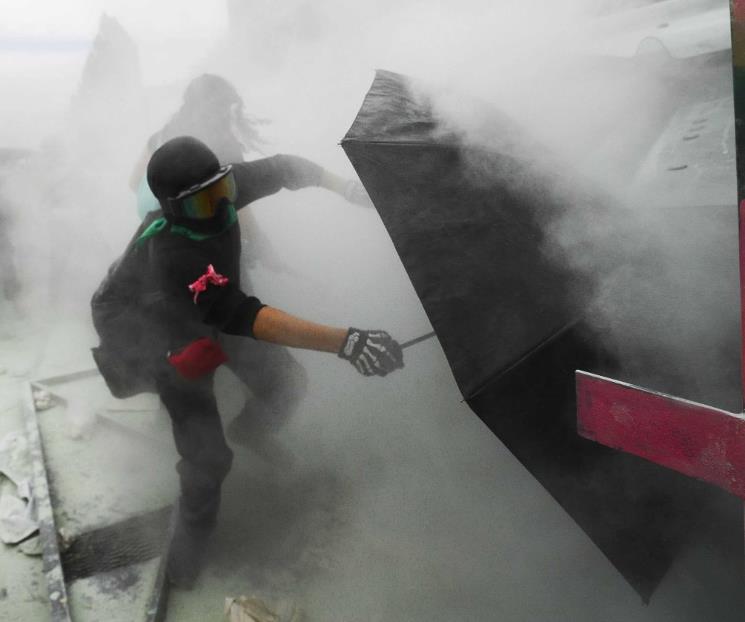Sheinbaum descarta uso de gas lacrimógeno en manifestación