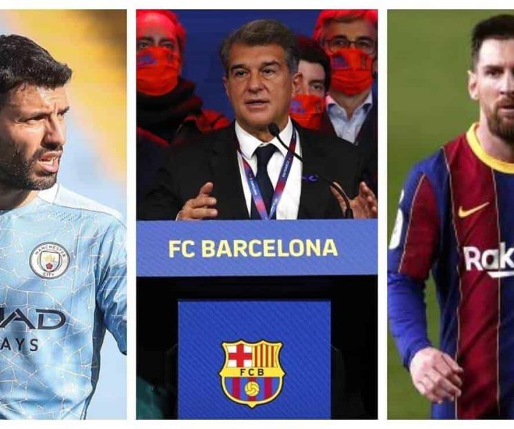 Agüero tiene oferta formal para fichar por el Barça
