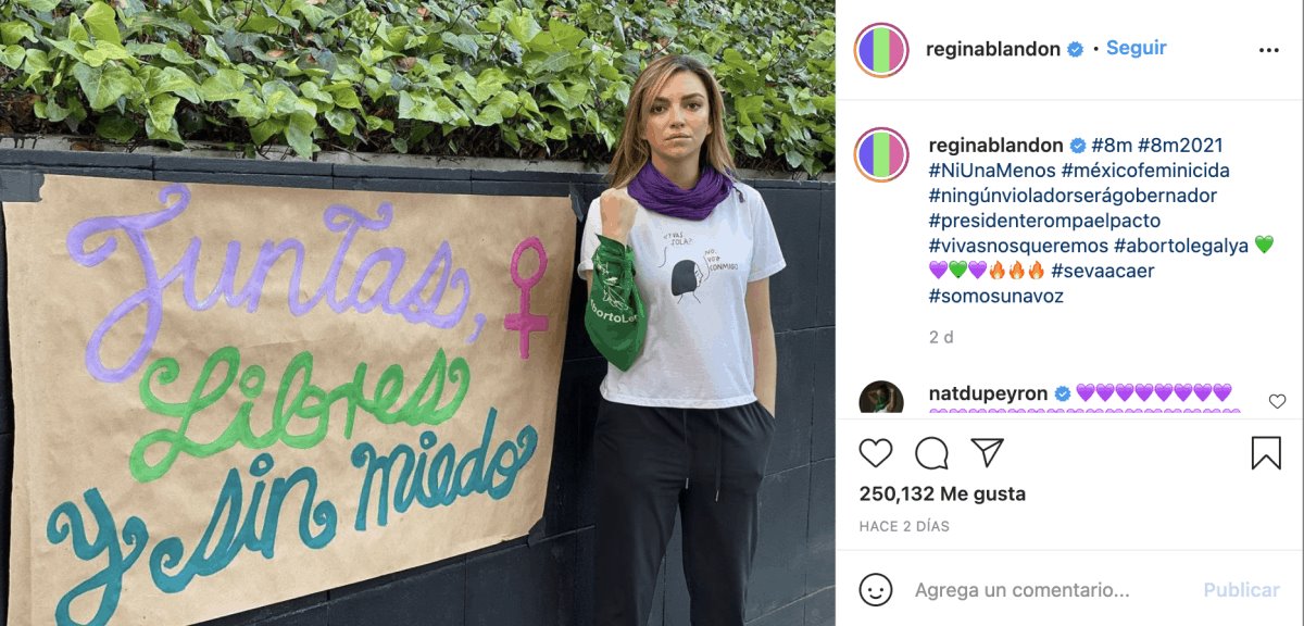 Regina revela que sufrió acoso sexual cuando era niña Regina revela que sufrió acoso sexual cuando era niña