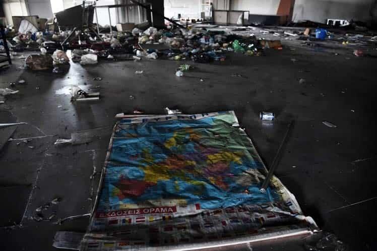 Mueren migrantes por incendio en edificio