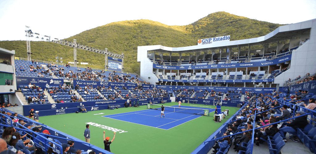 Empezaron a llegar tenistas para el Abierto de Monterrey